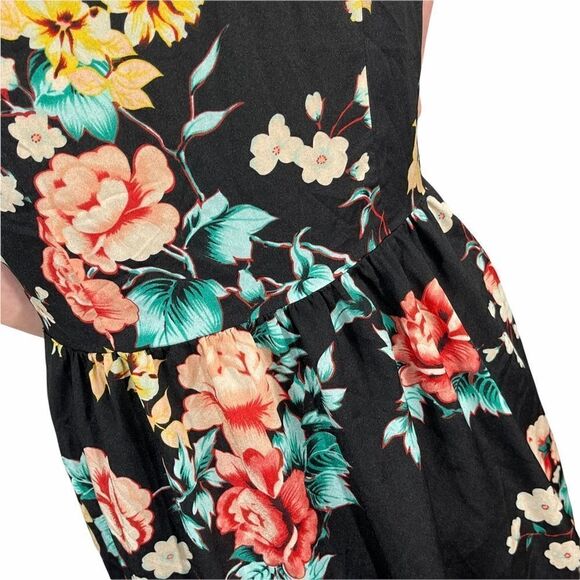 Kensie Dresses Floral Button Down Sleeveless Dress - Picture 5 of 12